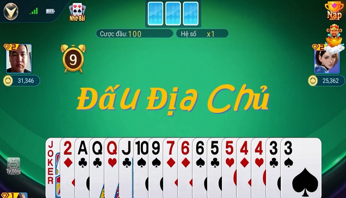 Hình thức chơi chi tiết của game bài Địa chủ suncity888
